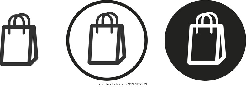 Handbag icon . web icon set .vector illustration