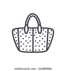 handbag outlined icon