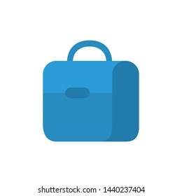 handbag school on white background