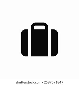 handbag suitcase icon sign vector