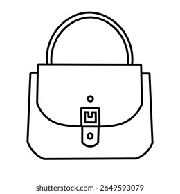 Handbag vector, handbag clip art, handbag line art vector, hand bag vector