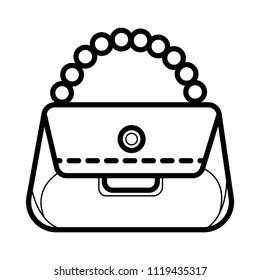Handbag vector icon