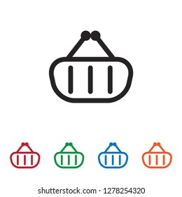 Handbag vector icon