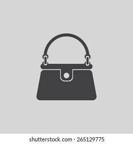 Handbag vector icon