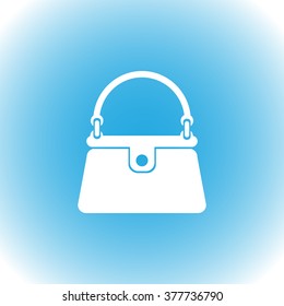 Handbag vector icon