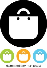 Handbag - Vector icon isolated