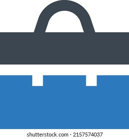 Ilustración del vector de bolso de mano en un fondo transparente.Símbolos de calidad premium.Icono vector glifos para el concepto y el diseño gráfico.