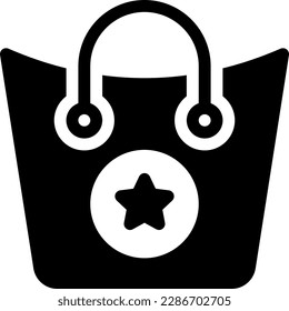 handbag Vector illustration on a transparent background. Premium quality symmbols. Glyphs vector icons for concept and graphic design.