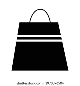 handbag for women icon vector