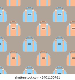 Handbags womens elegant pattern, blue and color trend year 2024 Peach Fuzz.