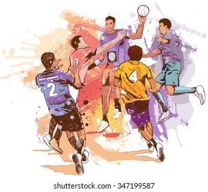 Handball Attack