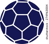 Handball Ball Blue