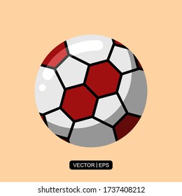 Handball flat icon vector illustration logo template for many purpose.