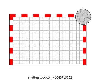 handball goal illustration