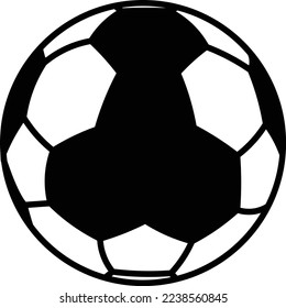 Handballsymbol. Handball-Rahmenvektor, einfaches Design