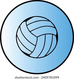 diseño 3D único de icono de balonmano