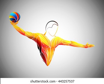 handball player