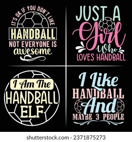  Handball T-shirt  Bundle design with vector For Handball Lover