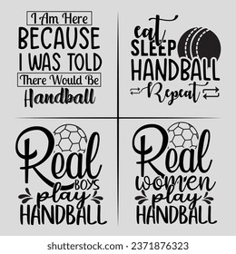  Handball t-shirt design bundle with vector For Handball Lover