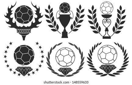 Handball. Vector Illustration