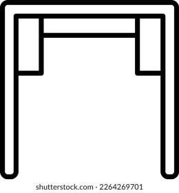 Diseño de iconos de la línea de la barra de herramientas