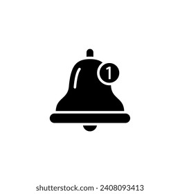 Plantillas de diseño de vectores de icono de cascabel