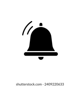 Handbell icon vector design templates simple and modern concept