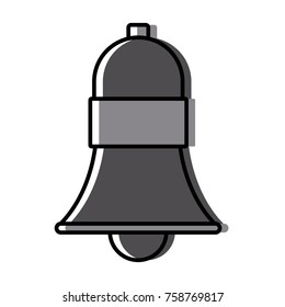 Handbell service symbol icon vector illustration graphic design