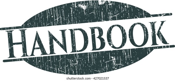 Handbook rubber texture