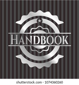  Handbook silver emblem or badge