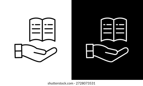 Manual de diseño de conjunto de iconos blancos