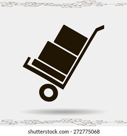 handcart icon