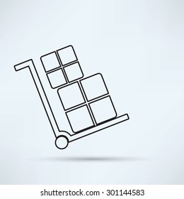 handcart icon