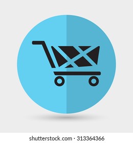 handcart icon