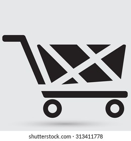 handcart icon