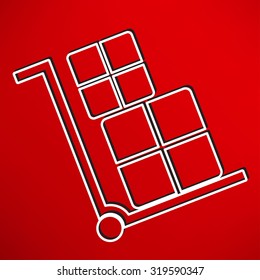 handcart icon