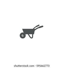 handcart icon. sign design