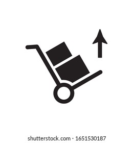 Handcart Icon In Trendy  Design Vector Eps 10