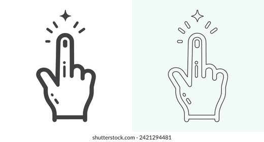 Hand-click icon set. pointer icon vectors. hand cursor icon click. pointer vector. hand cursor icon vector
