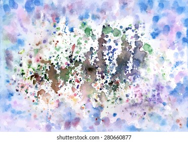 Handcraft full color vector background 009