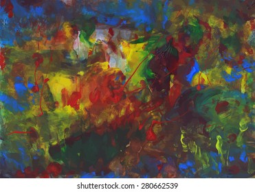 Handcraft full color vector background 010