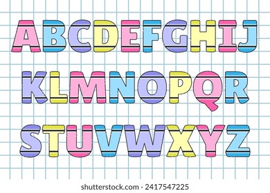 De vuelta a la escuela color arte creativo diseño tipográfico