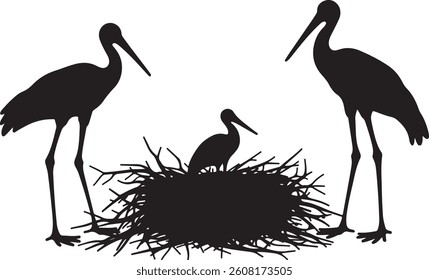 
Handcrafted Bird with Nest Baby Figurine 
Perfect for Home 
