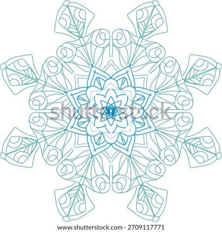 Handcrafted and digital mandala designs
