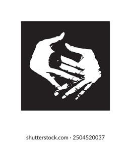 Handcrafted Harmony, Palms of Creativity, Vector Hand Art Illustrations, Vector Illustrations of Human Hands, The Art of Gesture