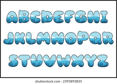 Handcrafted Hello Summer letters color creative art typographic design