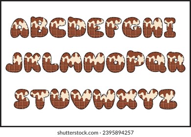 Letras fundidas artesanales color arte creativo diseño tipográfico