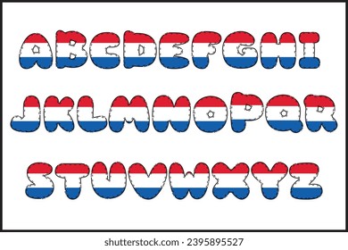 Handcrafted Nations letters color creative art typographic design