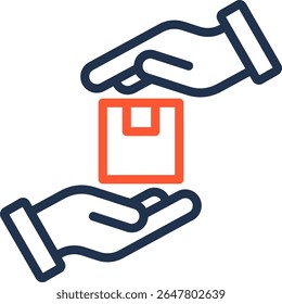 Handcrafted Products Icon Color Line Vector Illustration