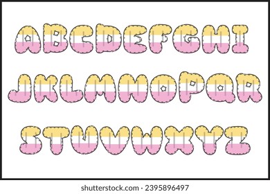 Handcrafted Summer Time letters color creative art typographic design
